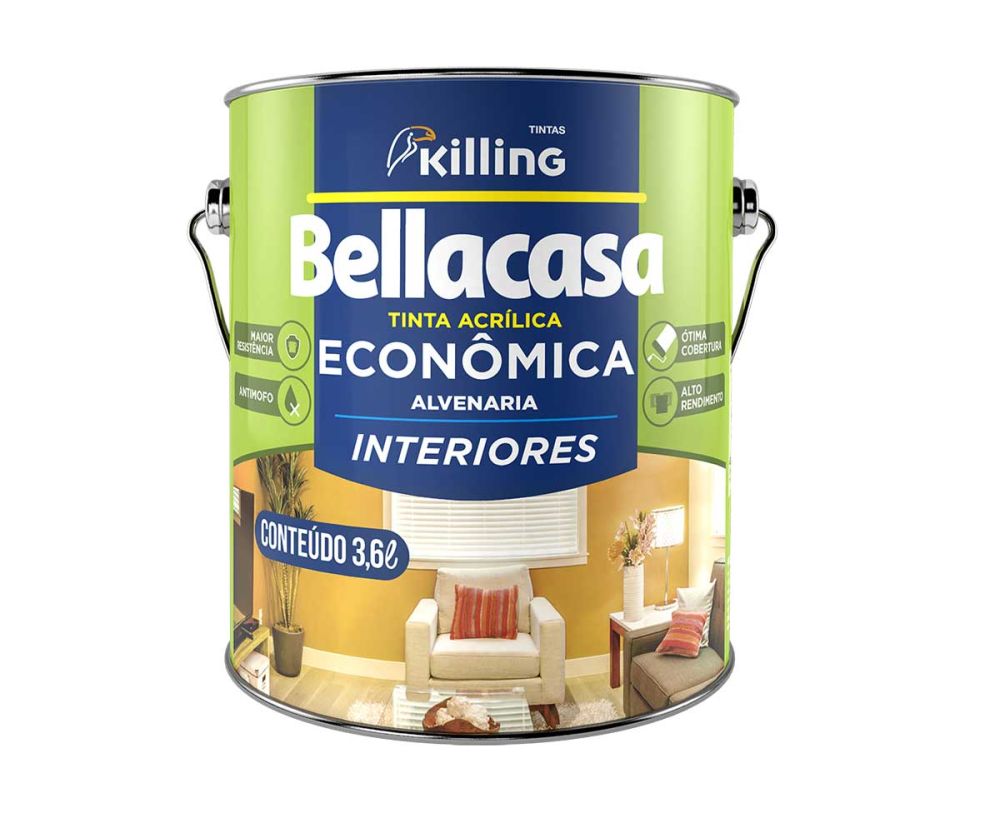 Bellacasa Tinta Acrílica Econômica